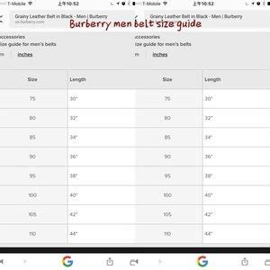 burberry belt men celebritites|burberry men belt size chart.